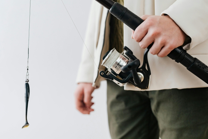 Man fishing
