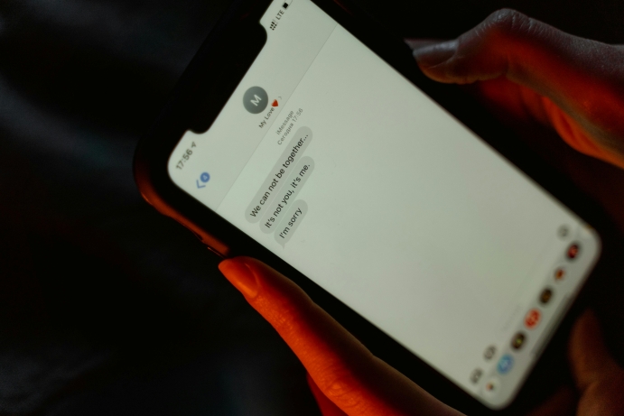 Phone text